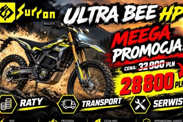 Nowość 2026! | FVAT 23% | Ultra Bee HP| Homologacja L3e|OD RĘKI!|