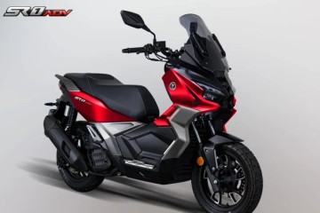 ADV skuter 125 z ABS, TCS, full LED, rejestrator, el. szyba