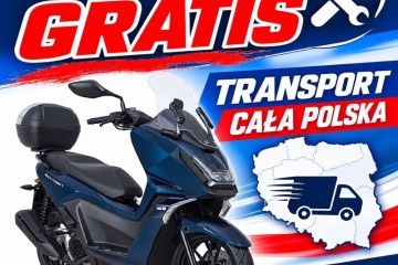 125 2026 CBS, odbiór OD RĘKI!, LEDy, kufer w zestawie! RATY transport