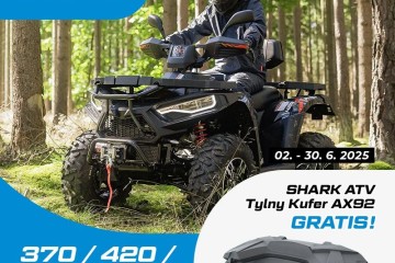 2024! 370 Promax 4x4 + KUFER! Promocja! Transport cała Polska!