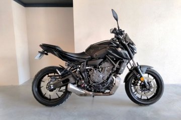 MT-07 | cyklop | tablet | LED | quickshifter | kat.A2 35kW | transport